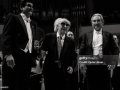 Homage concert to Joaquin Rodrigo The conductors Aldo Ceccato (left) and Odon Alonso (right) present on stage Maestro Joaquin Rodrigo in an homage concert dedicated to the composer in his 90th birthday  (Photo by Quim Llenas/Cover/Getty Images)