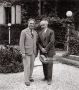 Die Dirigenten Bruno Walter und Arturo Toscanini vermutlich auf Schloﬂ Leopoldskron. Salzburg. Photographie um 1935 <e>The conductors Bruno Walter and Arturo Toscanini probably at Leopoldskron Palace. Salzburg. Photograph around 1935 </e>