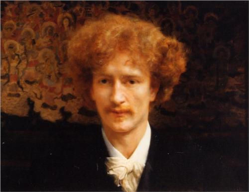 037 - Sir Lawrence Alma-Tadema - Portrait of Ignacy Jan Paderewski