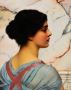 076 - John William Godward - Bellezza Pompeiana