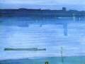 033 - James McNeill Whistler - Nocturne en bleu et argent