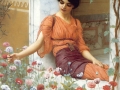 082 - John William Godward - Summer flowers