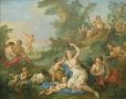 56 - Charles Joseph Natoire - Le Triomphe de Bacchus