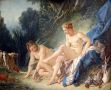 60 - François Boucher - Diane sortant du bain