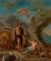 67 - Eugène Delacroix - Bacchus revenant des Indes rencontre Ariane abandonnée
