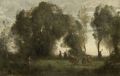 71 - Camille Corot - La Danse des nymphes