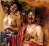 79 - Lovis Corinth - Couple de bacchants