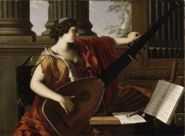 303Laurent de La Hyre (1606-1656) Allégorie de la Musique 1649 Huile sur toile H. : 106, cm ; L. : 144 cm New York, The Metropolitan Museum of Art