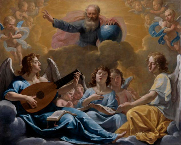 609Philippe de Champaigne (1602-1674) Dieu le Père créant l’univers matériel. Vers 1633.