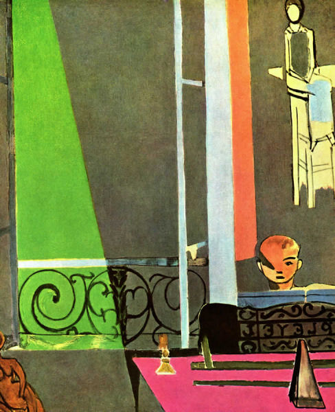 708Henri Matisse (1869-1954) : La leçon de piano, 1916. Huile sur toile, 245 x 212 cm. New York, Museum of Modern Art.