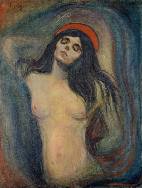 718Edvard Munch (1863-1944) Madone (La broche) 1903