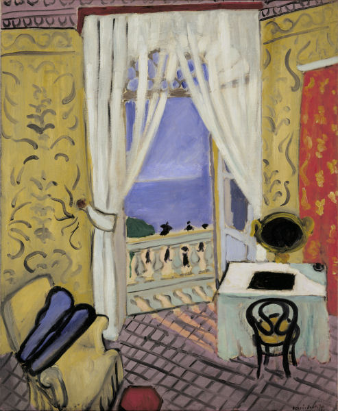 995Henri Matisse (1869-1954), Intérieur au violon, 1917-1918. Huile sur toile, 116 x 89 cm. Copenhague, Statens Museum for Kunst.