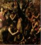 409Titien (vers 1488-1576) Le supplice de Marsyas 1575-1576 Huile sur toile H. : 212 cm ; L. : 207 cm  Kromeriz, Musée national