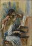 715Auguste Renoir (1841-919), Jeunes filles au piano, vers 1892. Huile sur toile, 112 x 79 cm. Paris, musée de l’Orangerie.