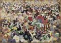 921Gino Severini (1883-1966), La danse du « pan-pan » au Monico, 1909-1911/ 1959-1960. Huile sur toile, 280 x 400 cm. Réplique d’artiste (1959-1960) exécutée à Rome d’après la peinture originale (1909-1911), disparue depuis 1926.  Paris, Centre Georges-Pompidou.