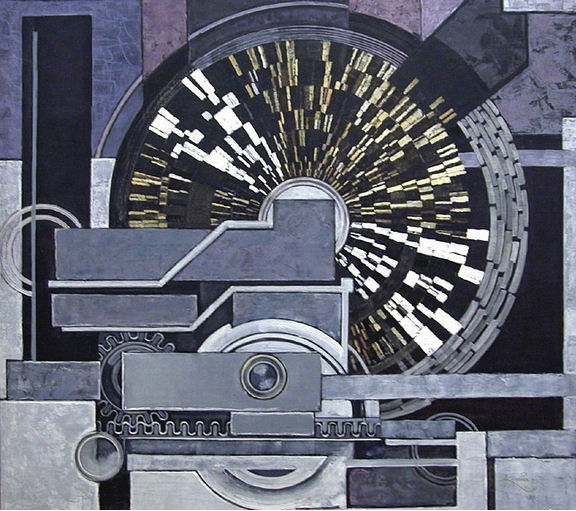 904Frantisek Kupka (1871-1957), Musique, 1930-1932. Huile sur toile, 85 x 93 cm. Paris, Centre Georges-Pompidou