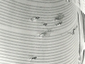 16Dick Higgins (1938-1998)  The Thousand Symphonies. Symphony # 50, I Allegro « september »  1981 Encres de couleur, stylo-bille sur papier à musique H. : 57,5 cm ; H. ; 44,5 cm Paris, musée national d’Art moderne – Centre Georges-Pompidou