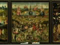 605Jérôme Bosch (vers 1450-1516) panneau central du triptyque Le chariot de foin, vers 1516