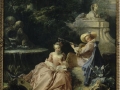 704François Boucher (1703-1770), La leçon de musique, 1749. Huile sur toile, 65 x 57,9 cm. Paris, musée Cognacq-Jay.