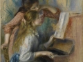 715Auguste Renoir (1841-919), Jeunes filles au piano, vers 1892. Huile sur toile, 112 x 79 cm. Paris, musée de l’Orangerie.