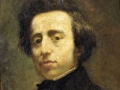808Thomas Couture (1815-1879), Frédéric Chopin. Huile sur toile, 46 x 38 cm. Versailles, châteaux de Versailles et du Trianon.