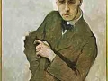 815Max Oppenheimer (1885-1954), Anton von Webern, 1910. Huile sur toile, 80 x 70 cm. Wuppertal, Von der Heydt-Museum.