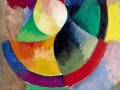 909Robert Delaunay (1885-1941), Formes circulaires, Soleil n° 2, 1912¬1913. Peinture a la colle sur toile, 100 x 68,5 cm. Paris, musée national d'Art moderne - Centre Georges-Pompidou.