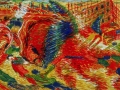 919Umberto Boccioni (1882-1916), La città che sale (« La ville qui monte »), 1910-1911. Huile sur toile, 199,3 x 301 cm. New York, The Museum of Modern Art.www.moma.org.