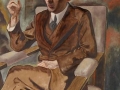 905George Grosz (1893-1959), Portrait de Walter Mehring, 1926. Huile sur toile, 90 x 80 cm. Anvers, musée des Beaux-Arts.