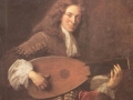 802François de Troy (1645-1730) Portrait du luthiste Charles Mouton
