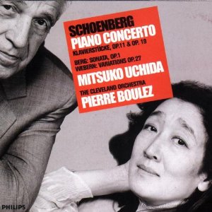 Schoenberg - Piano concerto - Pierre Boulez - Mitsuko Ushida