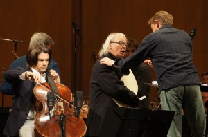 Gauthier Capuçon, Philippe Manoury et Douglas Boyd