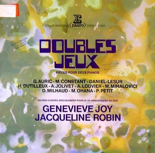Geneviève Joy - Jacqueline Robin