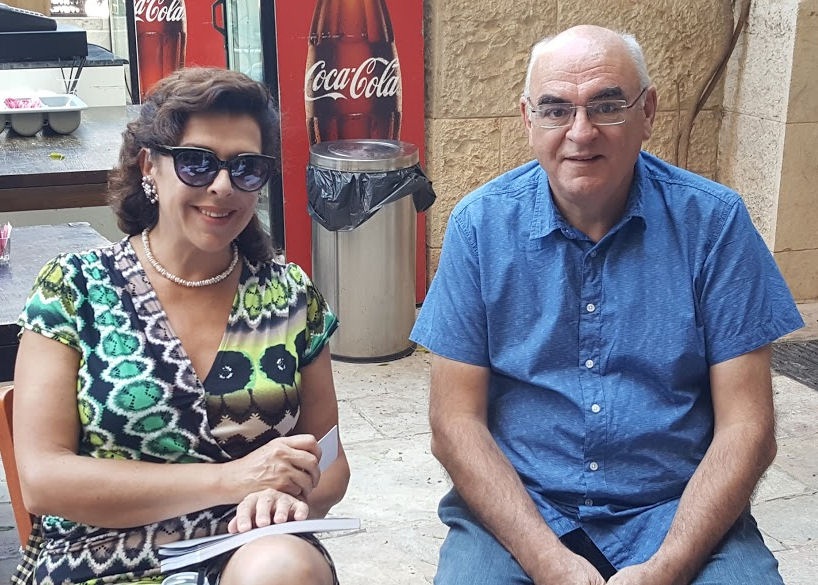Avec Elena Bashkirova au Festival de musique de chambre de Jérusalem